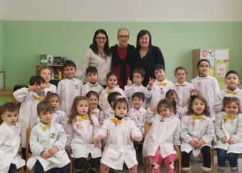 Canosa in collegamento con la lezione di cittadinanza globale della Scuola dell’Infanzia