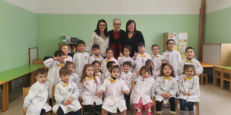 Canosa in collegamento con la lezione di cittadinanza globale della Scuola dell’Infanzia
