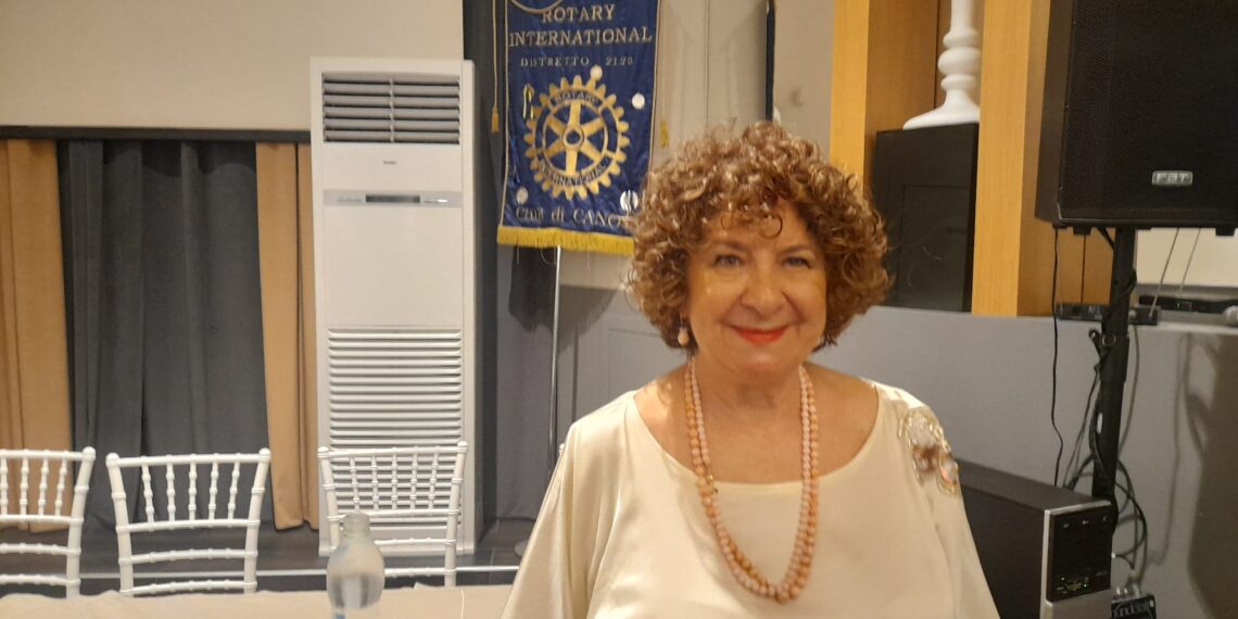 Angela Valentino, presidente del Rotary Club Canosa