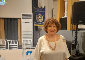 Angela Valentino, presidente del Rotary Club Canosa