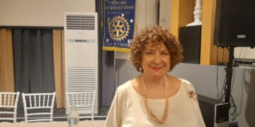Angela Valentino, presidente del Rotary Club Canosa
