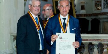 Sergio Fontana nominato Nobile Collegiale Honoris Causa del Nobile Collegio Chimico Farmaceutico di Roma