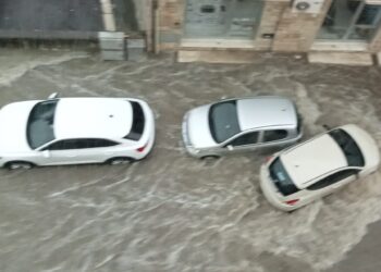 Bomba d’acqua su Canosa di Puglia